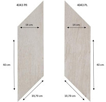 Кварцвиниловые полы Forbo Effekta Professional 0.45 4043 PRL ромб 4043 White Fine Oak PRO фото 1 | FLOORDEALER